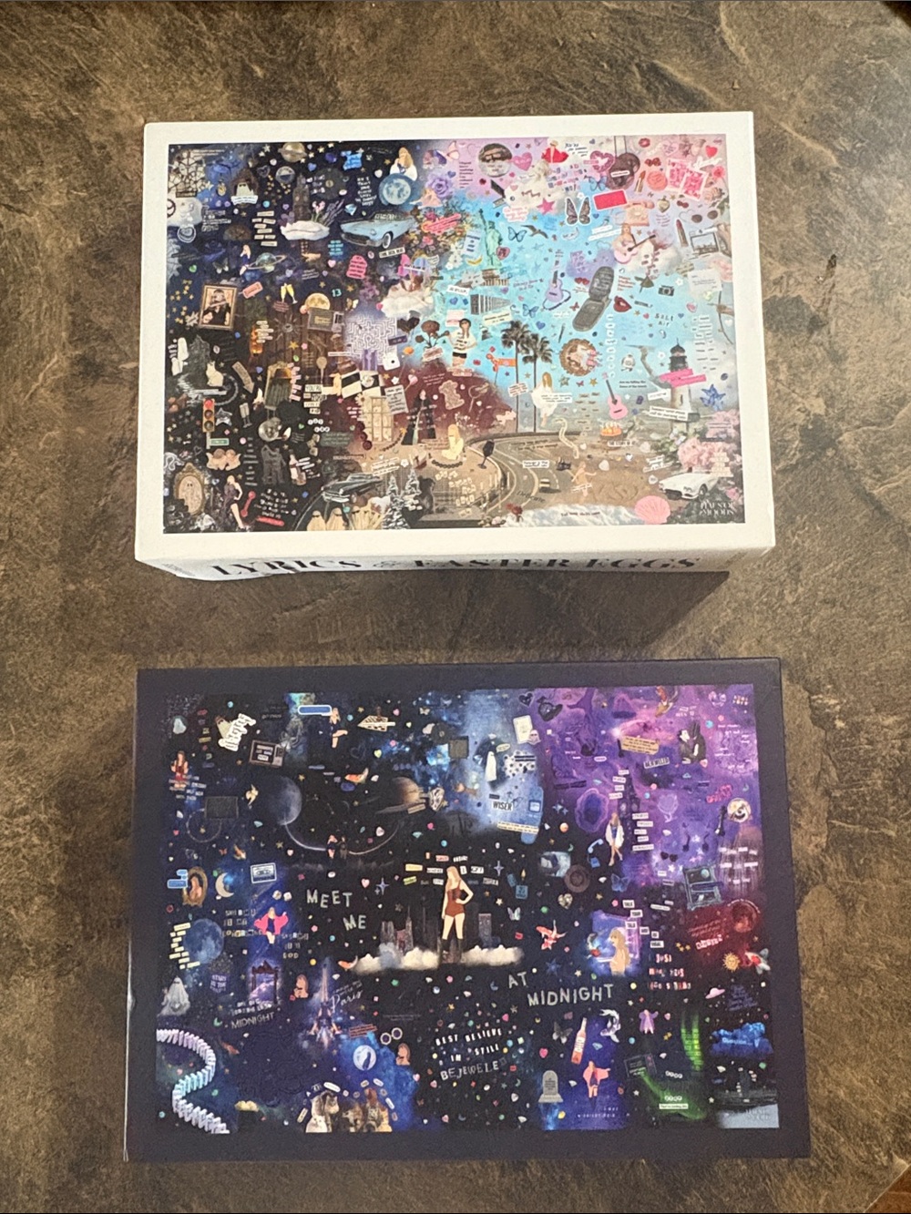Taylor Swift Puzzles - Eras Tour 1000pc & Midnights 500pc